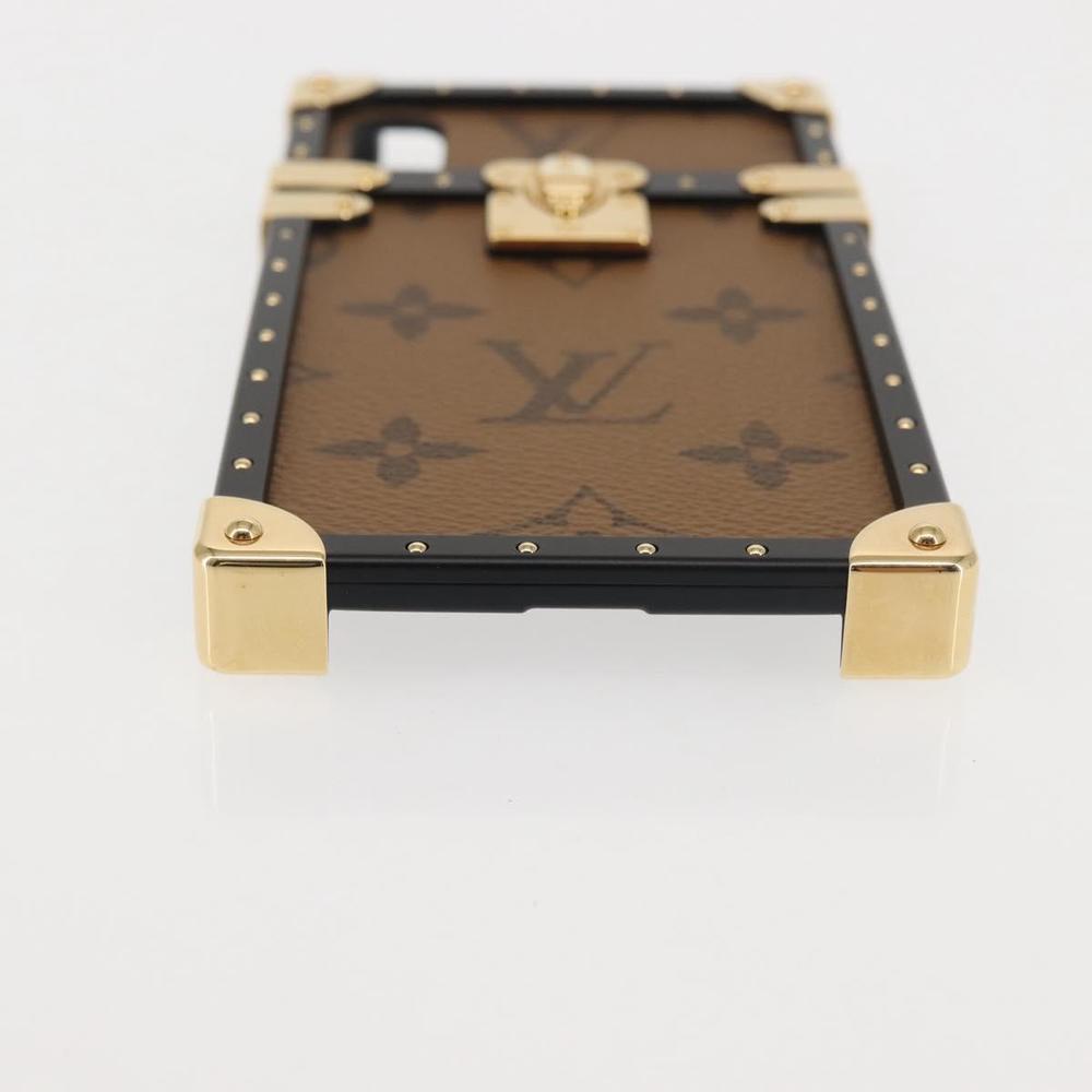 LOUIS VUITTON Reverse iPhoneX/iPhoneXS Eye Trunk iPhone Case M62619 Auth BA6432 - Picture 6 of 16